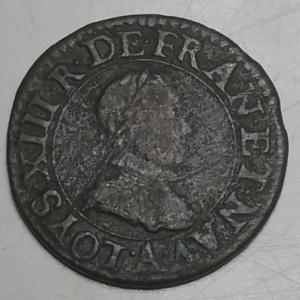 Double tournois Louis XIII 1615 A