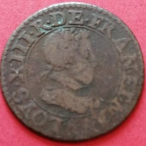 Double tournois Louis XIII 1620 A