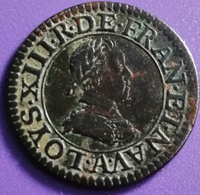 Double tournois Louis XIII 1617 A