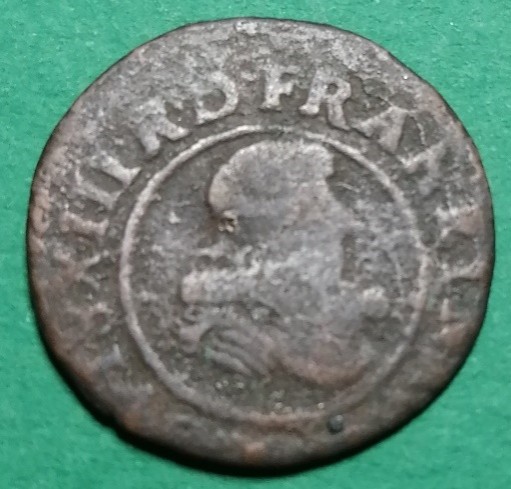 Double tournois Louis XIII (totalement décentrée à la frappe) 163? – Image 2