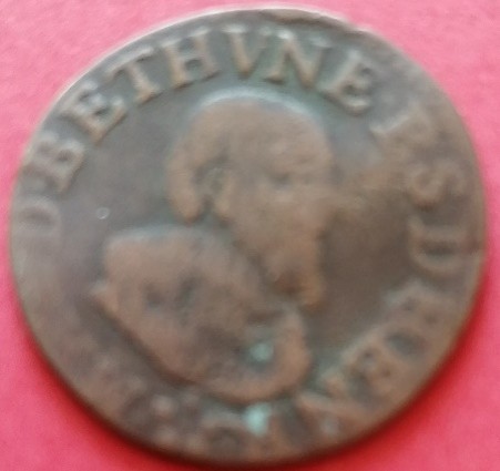 Double tournois Maximilien Ier de Béthune 1641 – Image 2