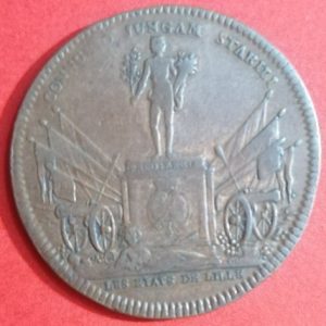 Jeton état de Lille Louis XV