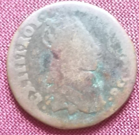 Liard de France Louis XIV au buste juvénile 1658 E – Image 2