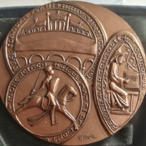 Médaille Conseil Génale du Val d’Oise bronze