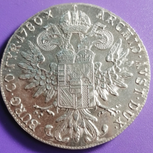 Thaler argent Marie-Thérèse Autriche type III C S.F. e 1-3-1