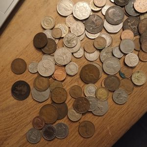 Lot pièces de monnaie Grande Bretagne