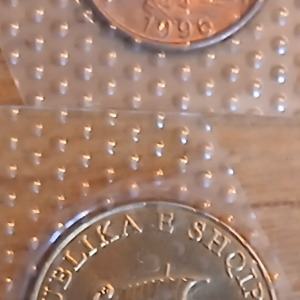 Lot pièces de monnaie Albanie