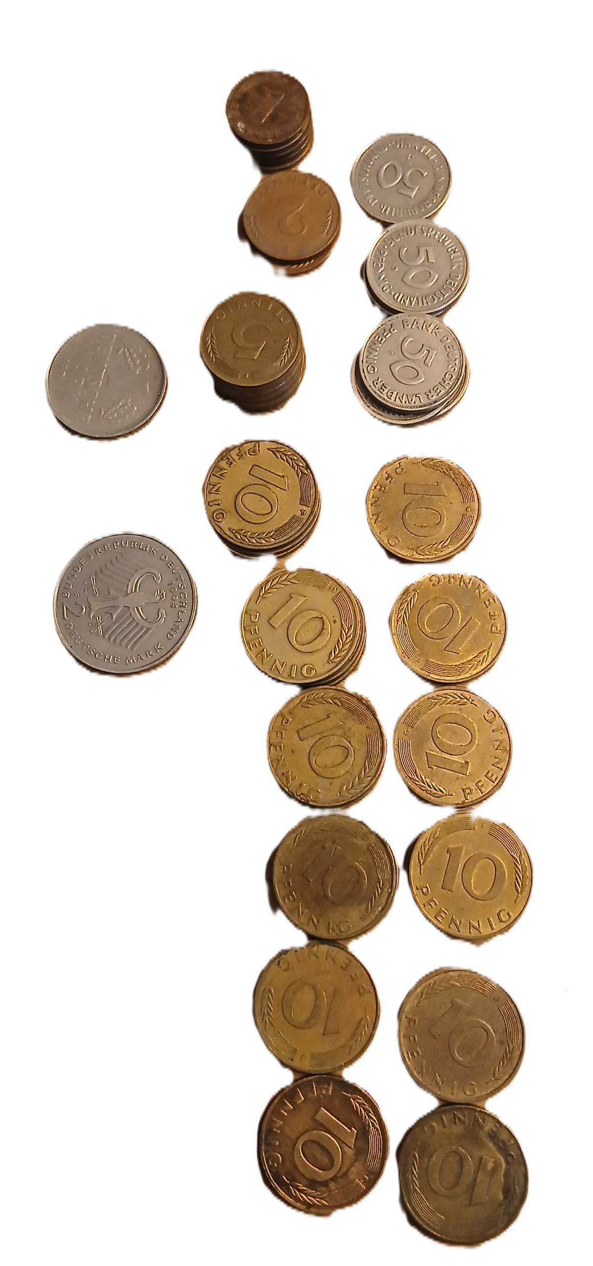 Lot pièces de monnaie Allemagne