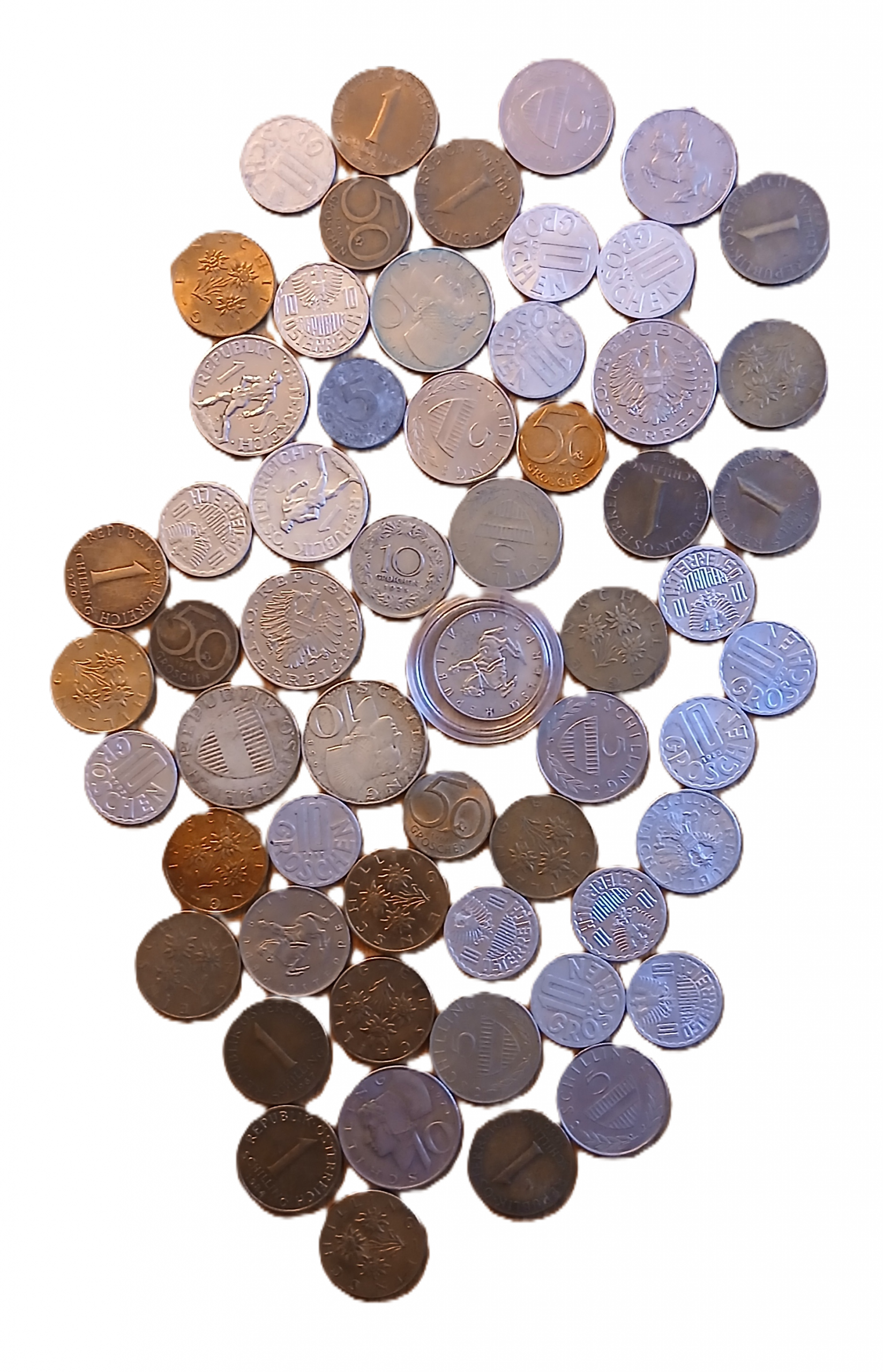 Lot pièces de monnaie Autriche