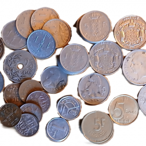 Lot pièces de monnaie Belgique