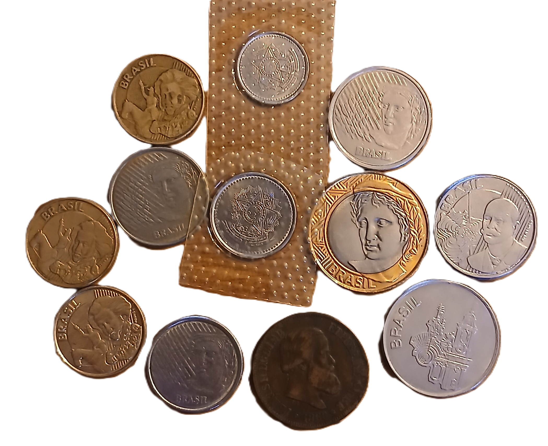 Lot pièces de monnaie Brésil – Image 2