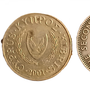 Lot pièces de monnaie Chypre