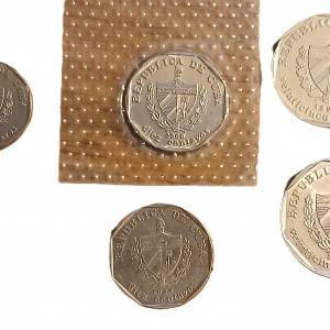 Lot pièces de monnaie Cuba