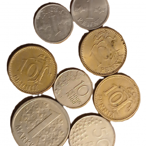 Lot pièces de monnaie Finlande
