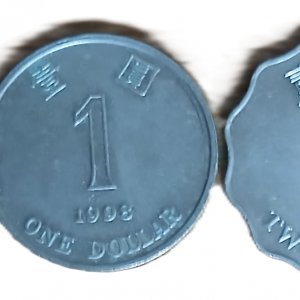 Lot pièces de monnaie Hong Kong