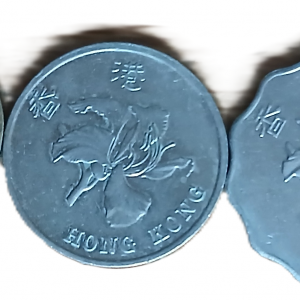 Lot pièces de monnaie Hong Kong