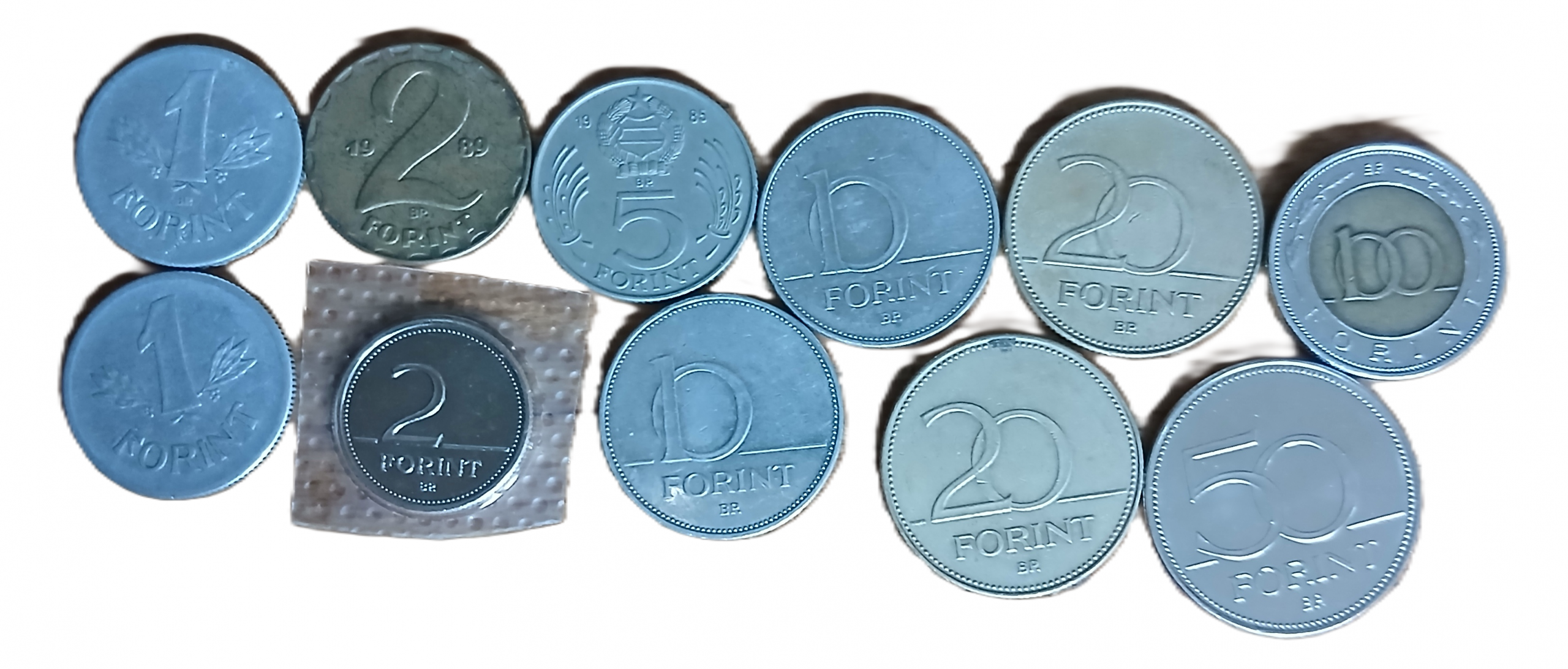 Lot pièces de monnaie Hongrie