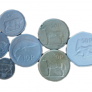 Lot pièces de monnaie Irlande