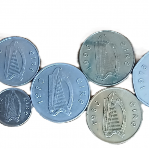 Lot pièces de monnaie Irlande