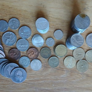 Lot pièces de monnaie Italie