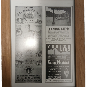 Dessin publicitaire journal Illustration Nestlé 1938