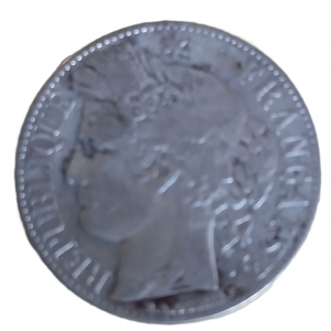 1 franc argent type Cérès 1888