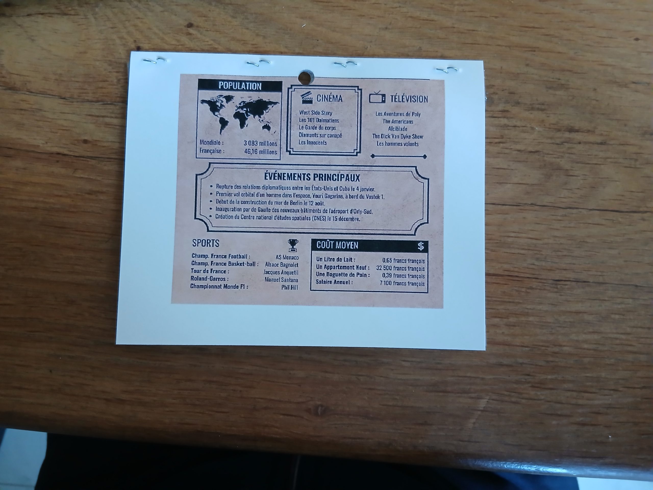 Série pièces françaises courantes de 1961 – Image 5