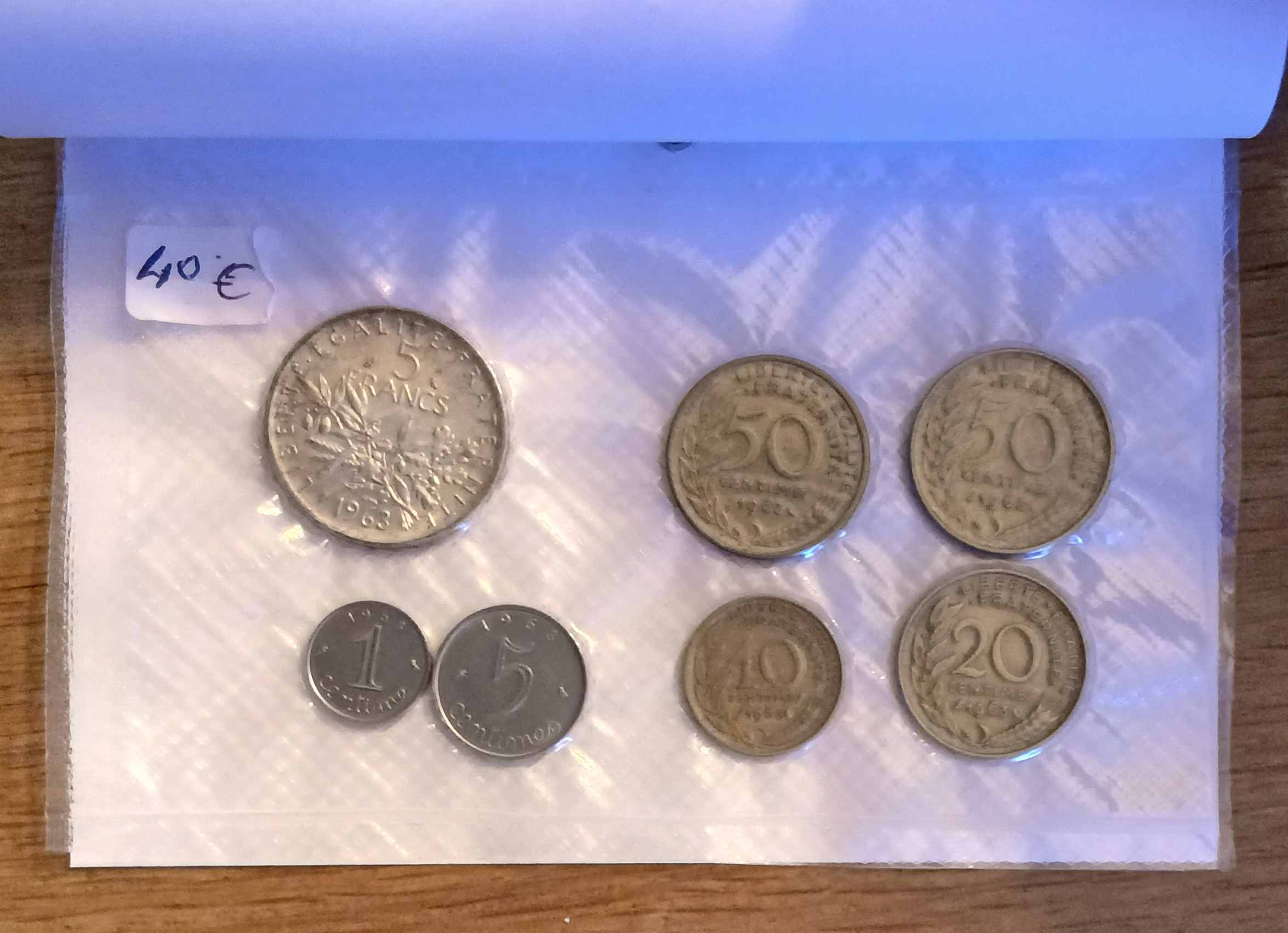 Série pièces françaises courantes de 1963 – Image 4