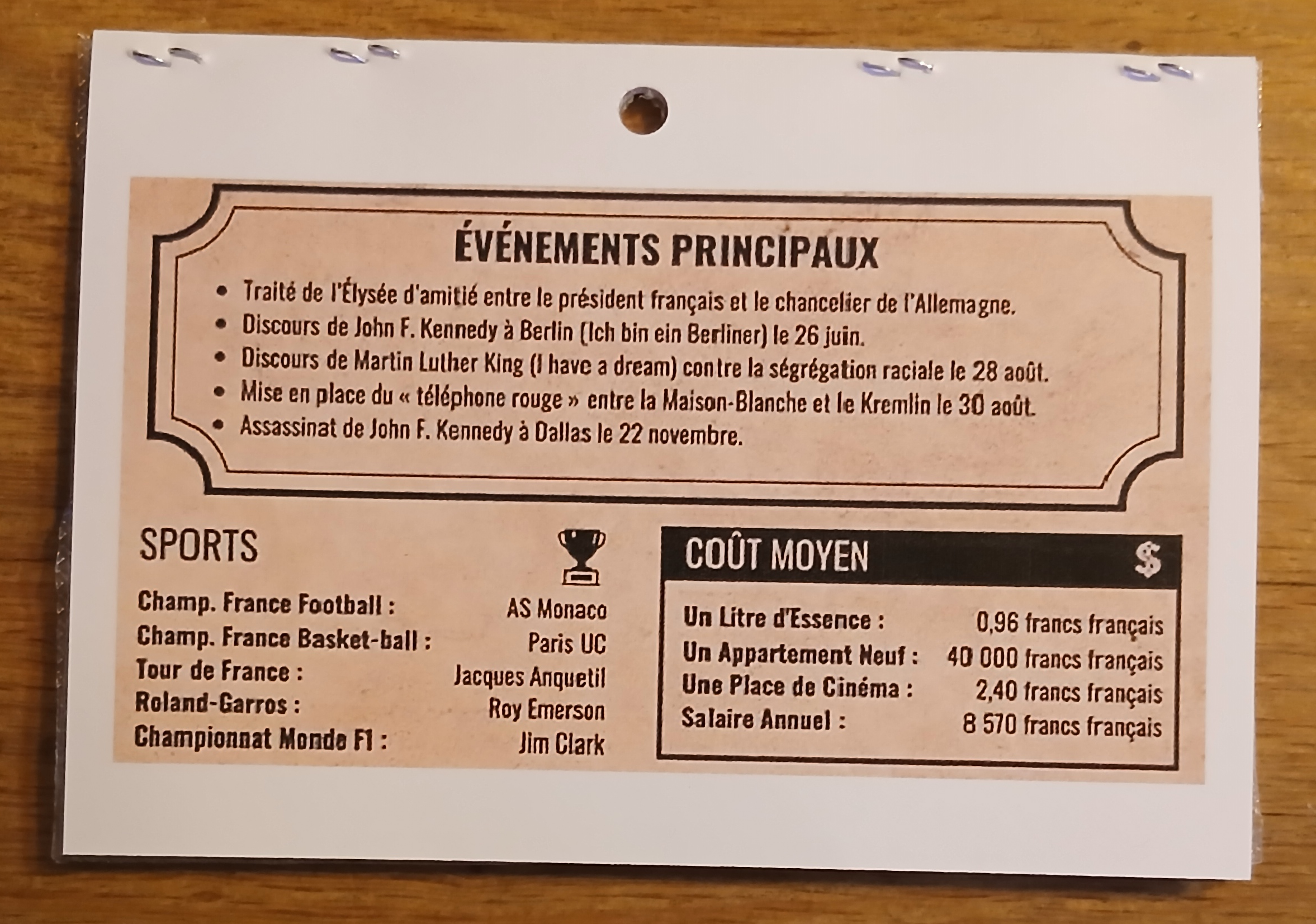 Série pièces françaises courantes de 1963 – Image 5