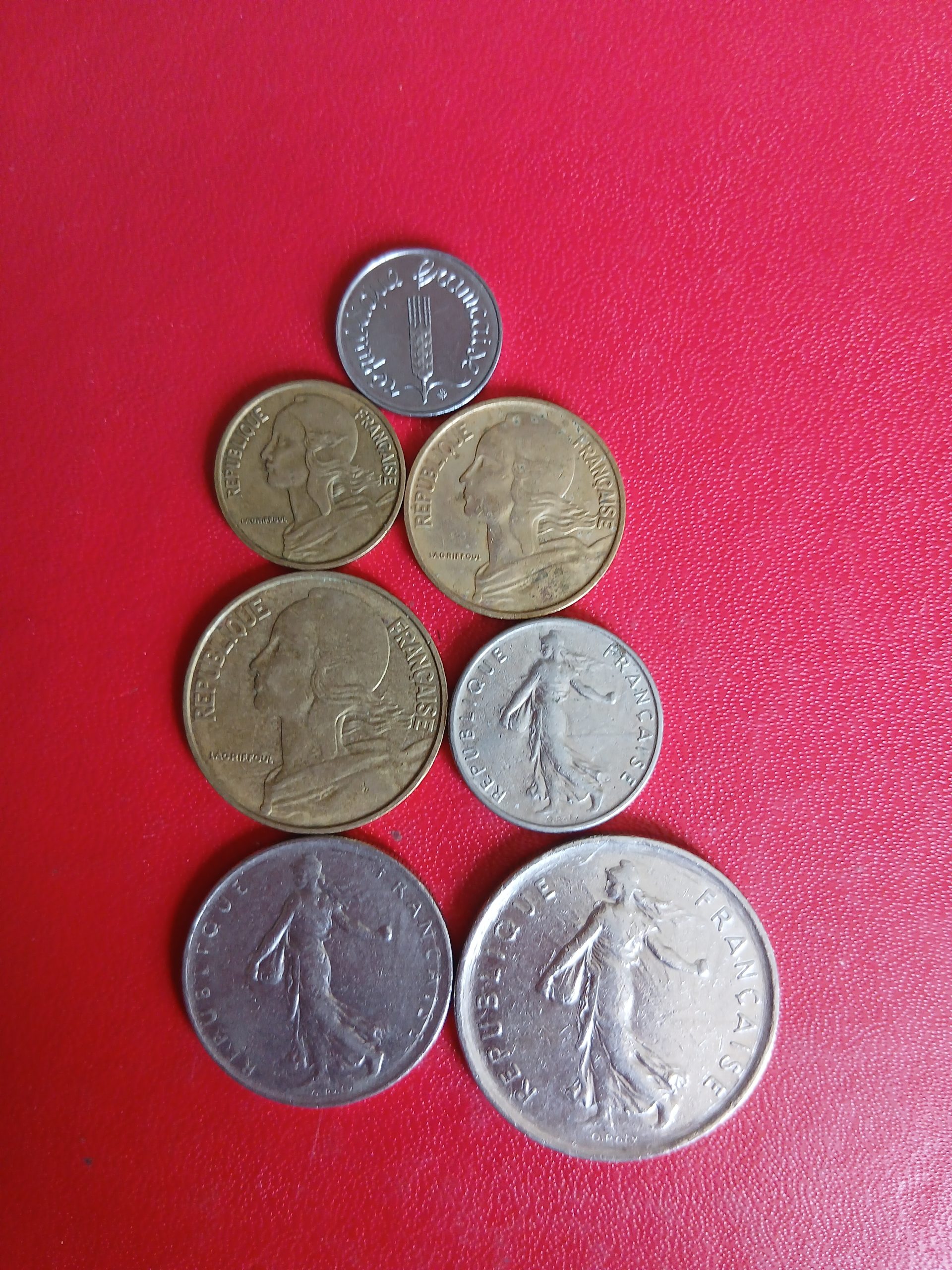 Série pièces françaises courantes de 1970 – Image 2