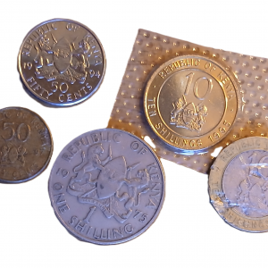 Lot pièces de monnaie Kenya