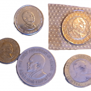 Lot pièces de monnaie Kenya