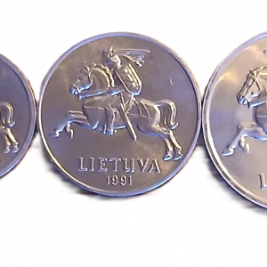 Lot pièces de monnaie Lituanie