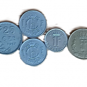Lot pièces de monnaie Luxembourg