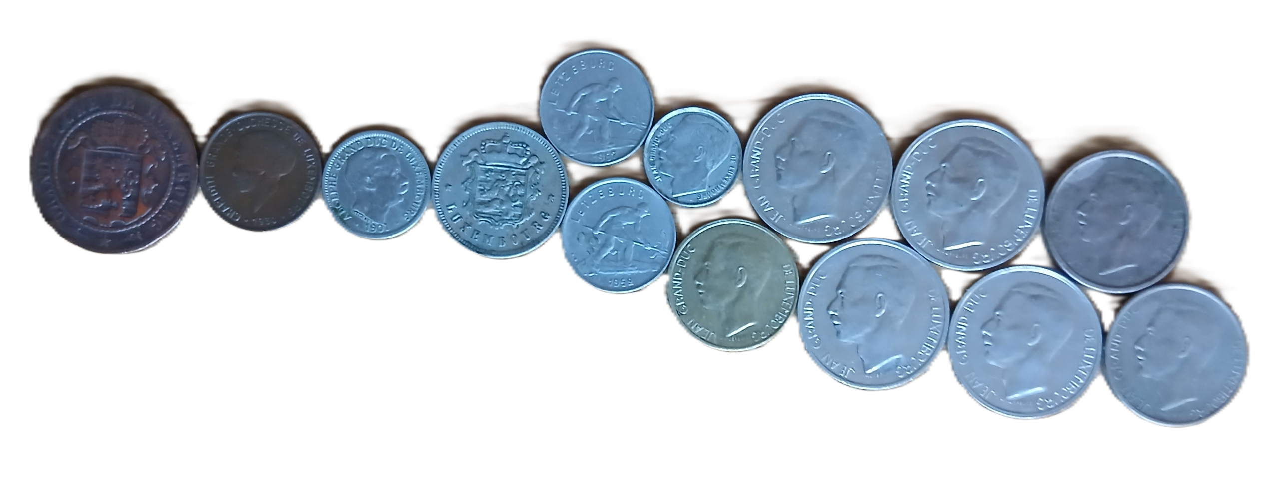 Lot pièces de monnaie Luxembourg – Image 2