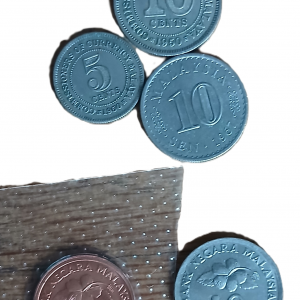 Lot pièces de monnaie Malaisie