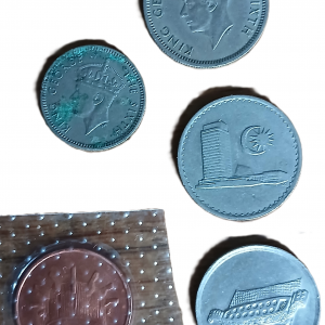 Lot pièces de monnaie Malaisie