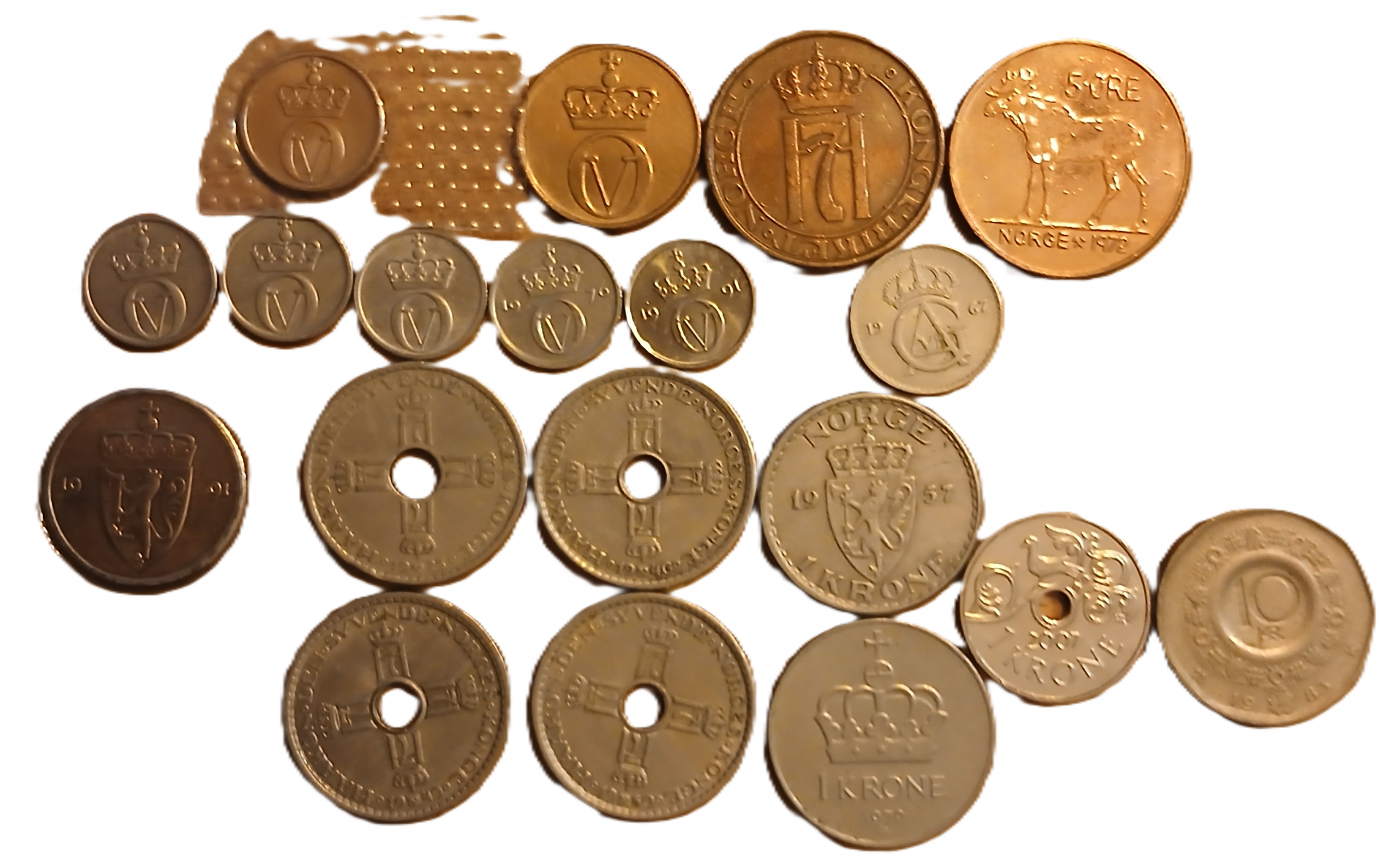 Lot pièces de monnaie Norvège – Image 2