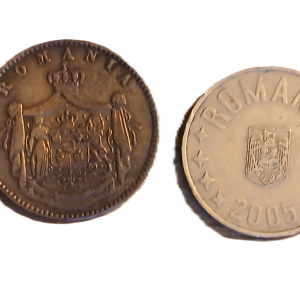 Lot pièces de monnaie Roumanie