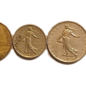 Série pièces françaises courantes de 1966