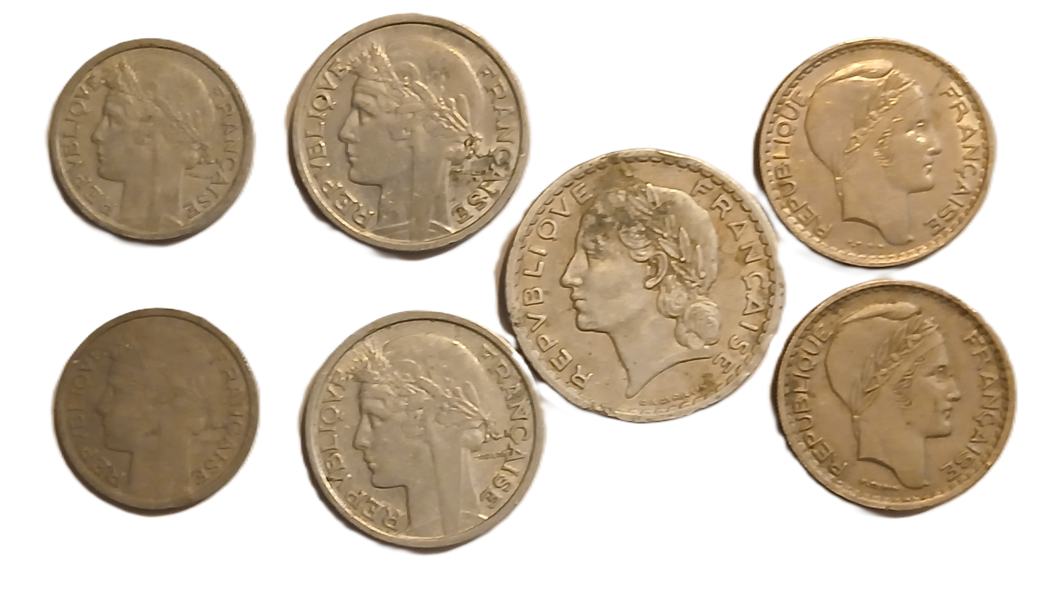 Série pièces françaises courantes de 1948 – Image 2