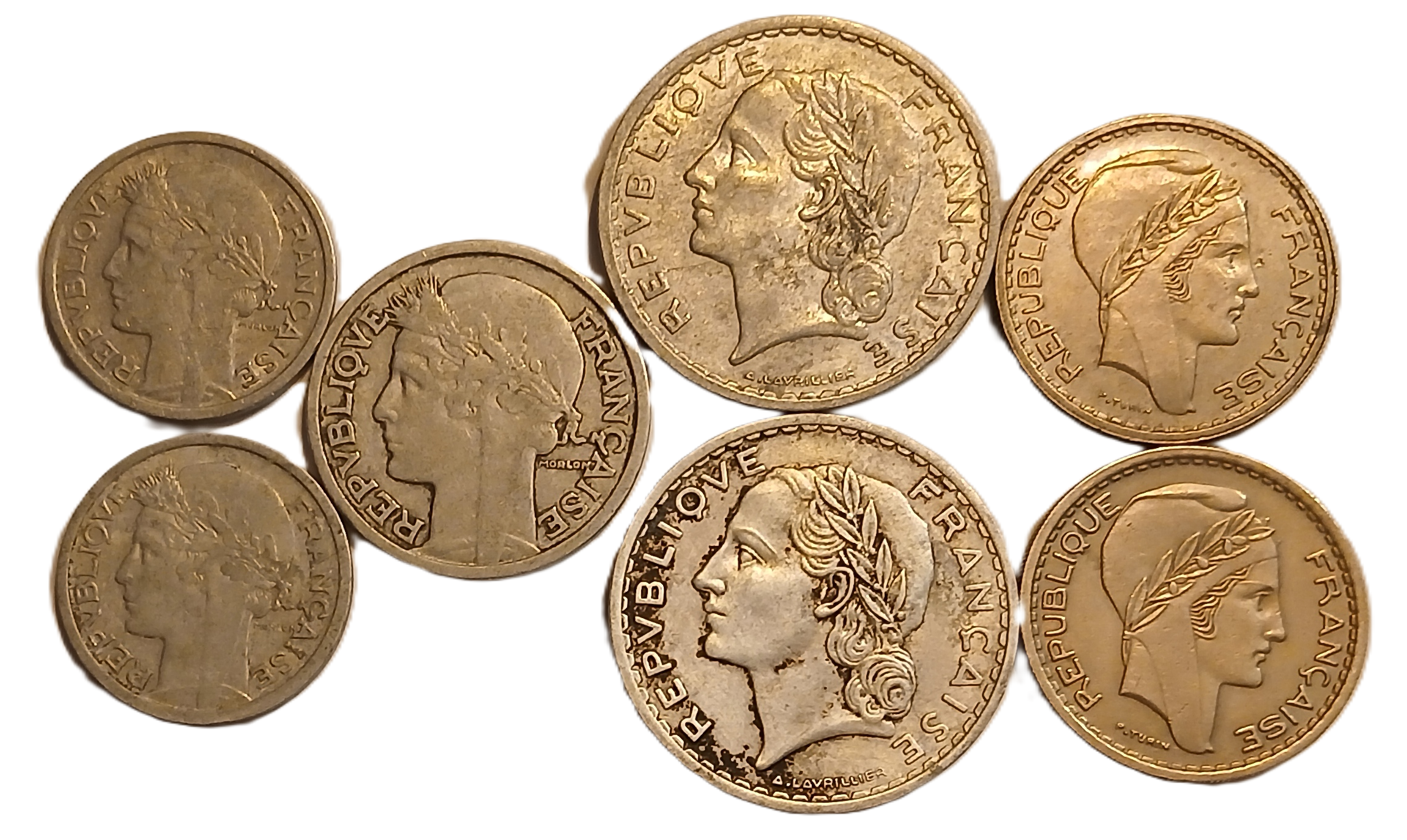 Série pièces françaises courantes de 1949 – Image 2