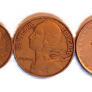 Série pièces françaises courantes de 1964