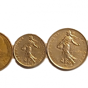 Série pièces françaises courantes de 1967