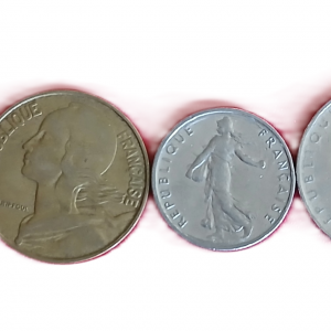 Série pièces françaises courantes de 1968