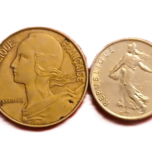 Série pièces françaises courantes de 1971