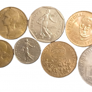 Série pièces françaises courantes de 1983