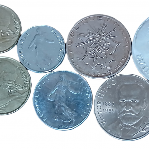 Série pièces françaises courantes de 1985