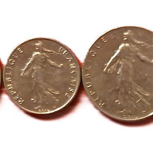 Série pièces françaises courantes de 1991