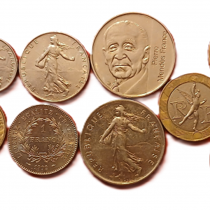 Série pièces françaises courantes de 1992